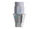 Titanbase auf Implantat - kompatibel mit Astra Tech™ Osseospeed™ Lilac (WP) Ø 4,5 mm - 5,0 mm, mit Rotationsschutz