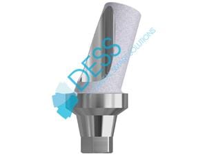 Titanabutment - kompatibel mit Astra Tech™ Osseospeed™ Aqua (RP) Ø 3,5 mm - 4,0 mm, 25° gewinkelt