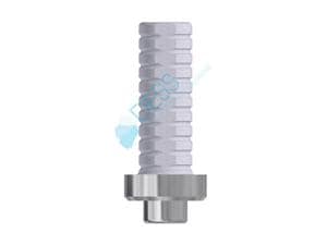 Provisorisches Titanabutment - kompatibel mit Zimmer Screw-Vent® WP Ø 5,7 mm, ohne Rotationsschutz