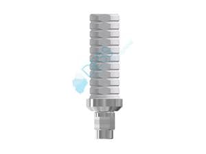Provisorisches Titanabutment - kompatibel mit Dentsply Friadent® Xive® NP Ø 3,4 mm, mit Rotationsschutz