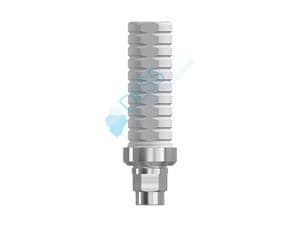 Provisorisches Titanabutment - kompatibel mit Dentsply Friadent® Xive® RP Ø 3,8 mm, mit Rotationsschutz