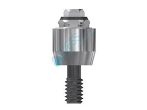 Multi-unit® Abutments RP Ø 4,1 mm - kompatibel mit 3i® Osseotite® Höhe 4,0 mm, 0° gewinkelt, ohne Rotationsschutz