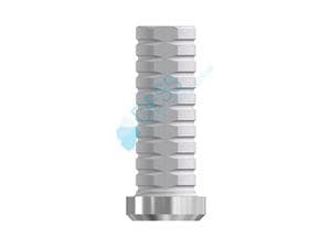 Provisorisches Titanabutment - kompatibel mit 3i® Osseotite® RP Ø 4,1 mm, mit Rotationsschutz