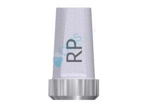 Titanabutment - kompatibel mit Nobel Branemark® RP Ø 4,1 mm, 0° gewinkelt