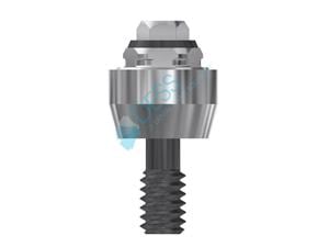 Multi-unit® Abutments RP Ø 4,1 mm - kompatibel mit Nobel Branemark® Höhe 3,0 mm, 0° gewinkelt, ohne Rotationschutz