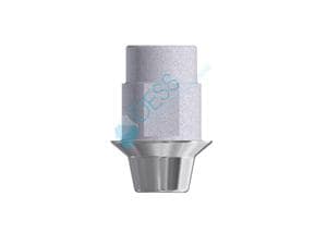 Titanbase auf Implantat - kompatibel mit Astra Tech™ Osseospeed™ Aqua (RP) Ø 3,5 mm - 4,0 mm, ohne Rotationsschutz