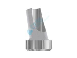 Titanabutment - kompatibel mit Nobel Branemark® RP Ø 4,1 mm, 15° gewinkelt
