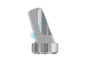 Titanabutment - kompatibel mit Nobel Branemark® RP Ø 4,1 mm, 25° gewinkelt