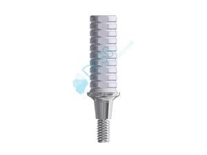 Provisorisches Titanabutment - kompatibel mit Dentsply Ankylos® Höhe 1,5 mm, ohne Rotationsschutz