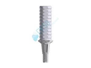 Provisorisches Titanabutment - kompatibel mit Dentsply Ankylos® Höhe 1,5 mm, mit Rotationsschutz