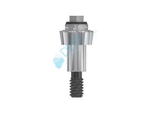 Multi-unit® Abutments RP Ø 4,3 mm - kompatibel mit Nobel Replace Select™ Höhe 2,0 mm, 0° gewinkelt, ohne Rotationsschutz