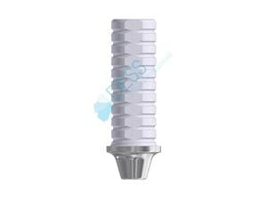 Provisorisches Titanabutment - kompatibel mit Straumann® Bone Level® NC Ø 3,3 mm, ohne Rotationsschutz