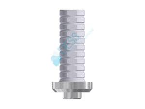 Provisorisches Titanabutment - kompatibel mit 3i® Certain® WP Ø 5,0 mm, ohne Rotationsschutz