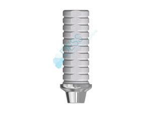 Provisorisches Titanabutment auf Implantat - kompatibel mit Astra Tech™ Osseospeed™ Aqua (RP) Ø 3,5 mm - 4,0 mm, ohne Rotat