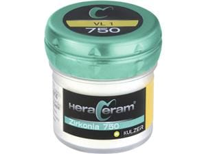 HeraCeram® Zirkonia 750 Value VL1, Packung 20 g