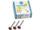 ZiLMaster Medium (rotbraun) Schaft H - Standardpackung WH6. Packung 3 Stück