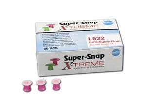 Super-Snap X-Treme - Nachfüllpackung Rot extrafein, Mini, Packung 50 Stück