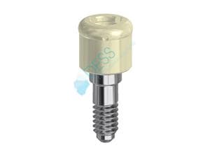 Locator Abutment - Tri-Lobe, kompatibel mit Nobel Replace Select™ NP Ø 3,5 mm, Höhe 2,0 mm