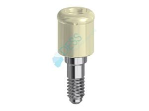 Locator Abutment - Tri-Lobe, kompatibel mit Nobel Replace Select™ NP Ø 3,5 mm, Höhe 3,0 mm