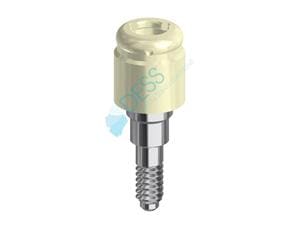 Locator Abutment - Internal Hex "CLICK", kompatibel mit 3i Certain® RP Ø 4,3 mm, Höhe 3,0 mm