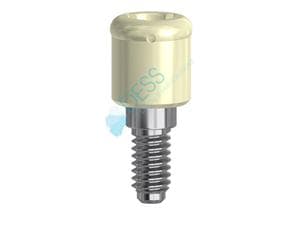 Locator Abutment - Internal Hex USA, kompatibel mit Zimmer Screw-vent® NP Ø 3,5 mm, Höhe 2,5 mm