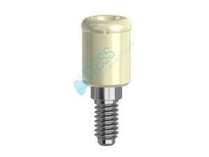 Locator Abutment - Internal Hex USA, kompatibel mit Zimmer Screw-vent® NP Ø 3,5 mm, Höhe 3,5 mm