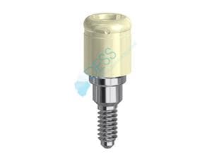 Locator Abutment - Internal Hex FD, kompatibel mit Dentsply friadent® XIVE® RP Ø 3,8 mm, Höhe 3,0 mm