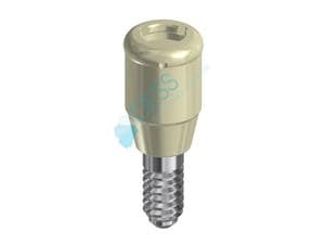 Locator Abutment - Active Hex, kompatibel mit NobelActive® NobelReplace® CC RP Ø 4,3 mm, Höhe 2,0 mm