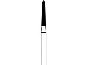 FG-Diamant, Form 298 ISO 014, Körnung extra-grob (schwarz), Packung 5 Stück