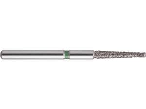 NeoDiamond Endo FG, Form E165, Konisch spitz, Stirn nicht diamantiert ISO 014, grob (grün), lang, Packung 10 Stück