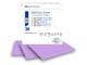 HS-Kofferdam latexfrei Violet, Format 15 x 15 cm, mittel, Packung 30 Blatt