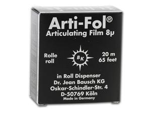 Bausch Arti-Fol® zweiseitig 22 mm BK 24, schwarz, Spender 20 m