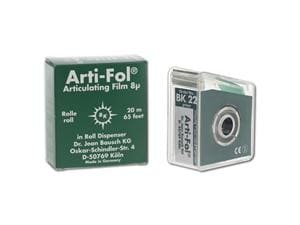 Bausch Arti-Fol® einseitig 22 mm BK 22, grün, Spender 20 m