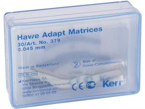 Hawe Adapt® Matrizenband Form 379, Packung 30 Stück