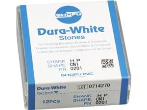 Dura-White® Schaft H Figur CN1, ISO 024, Packung 12 Stück