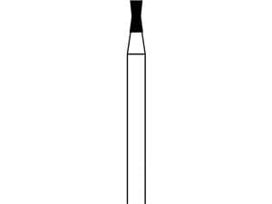 FG-Diamant, Form 019 ISO 012, Körnung grob (grün), Kopflänge 3 mm, Packung 5 Stück