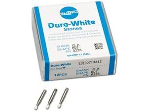 Dura-White® Schaft W Figur RD2, ISO 024, Packung 12 Stück