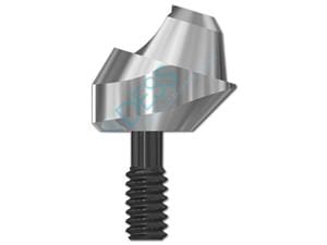 Multi-unit® Abutments NP Ø 3,5 mm - kompatibel mit Nobel Branemark® Höhe 3,0 mm, 17° gewinkelt, mit Rotationsschutz