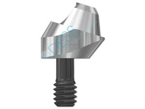 Multi-unit® Abutments RP Ø 4,1 mm - kompatibel mit Nobel Branemark® Höhe 3,0 mm, 17° gewinkelt, mit Rotationschutz