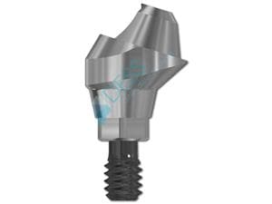 Multi-unit® Abutments RP Ø 4,3 - 5,0 mm - kompatibel mit Nobel Active™ / Nobel Replace® CC Höhe 3,5 mm, 17° gewinkelt, mit