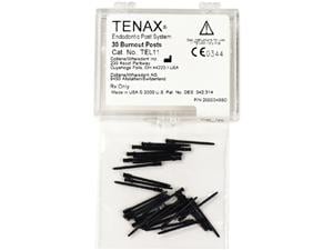 TENAX® Posts Ausbrennstift Schwarz, Ø 1,1 mm, Packung 30 Stück