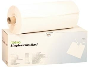 roeko Simplex-Plus Maxi Weiß, Rolle 80 Stück