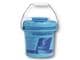WETTASK® DS Rollen Wischtuch Spender Blau, Spendereimer 4,5 Liter