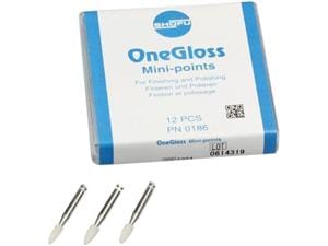 OneGloss - Standardpackung Minispitze, montiert, Packung 12 Stück