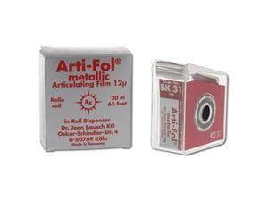 Bausch Arti-Fol® metallic BK 31, rot, einseitig, Breite 22 mm, Spender 20 m