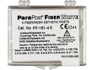ParaPost® Fiber White, Stifte Größe 4.5, Ø 1,14 mm, Packung 5 Stück