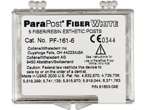 ParaPost® Fiber White, Stifte Größe 6, Ø 1,50 mm, Packung 5 Stück