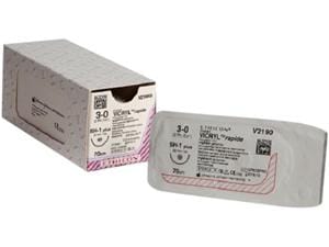 VICRYL rapide ungefärbt, geflochten - Nadeltyp SH1-plus USP 3-0, Länge 0,70 m (V 2190 G), Packung 12 Stück