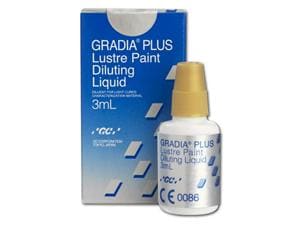 GRADIA® PLUS Lustre Paint Verdünnerflüssigkeit Flache 3 ml