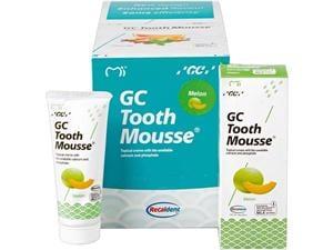 GC Tooth Mousse - Standardpackung Melone, Packung 10 x 40 g
